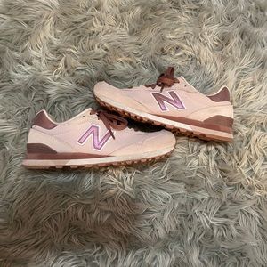 Pink New Balance 515 Sneakers